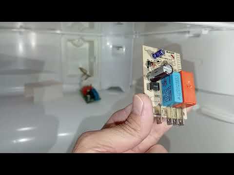 Buzdolabı Arızalı Süre Ölçer Kart Montaj Tamirat Digital Timer Card Installation Refrigerator Repair