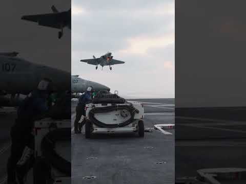 Pentagon releases video of flight operations as Iran strikes continue