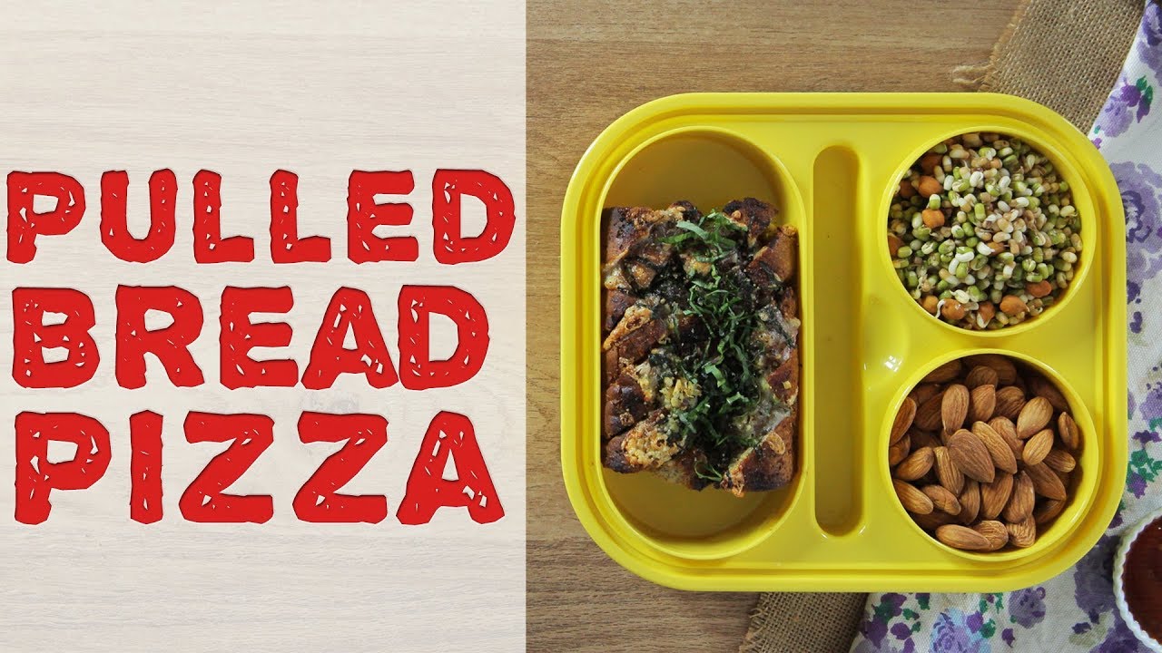 Pulled Bread Pizza Recipe | Easy Pull Apart Pizza Bread Recipe | Lunch Box Recipe For Kids | India Food Network