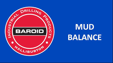 Mud Balance Demonstration