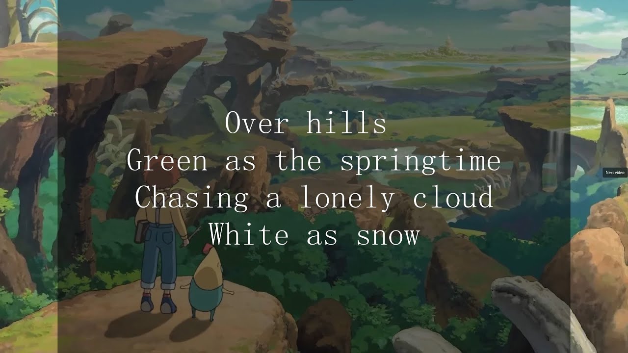 Pieces of a Broken Heart - Lyrics Video [English Version] [Ni No Kuni: Wrath of the White Witch]