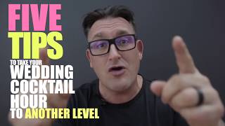 5 Tips to Have a Super Cool Cocktail Hour - Wedding Planning Ideas - SCE Event Group - Jason Jani screenshot 4