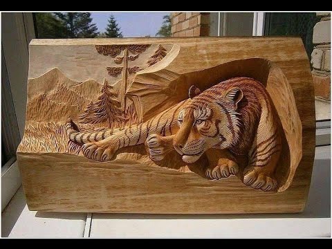 Artwork in wood