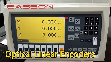 LCD Optical Linear Encoders Dro 3 Axis TTL Output Glass Scale For Lathe Machine