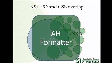 Tony Graham (Antenna House): Extending CSS with XSL-FO, XSL-FO with CSS