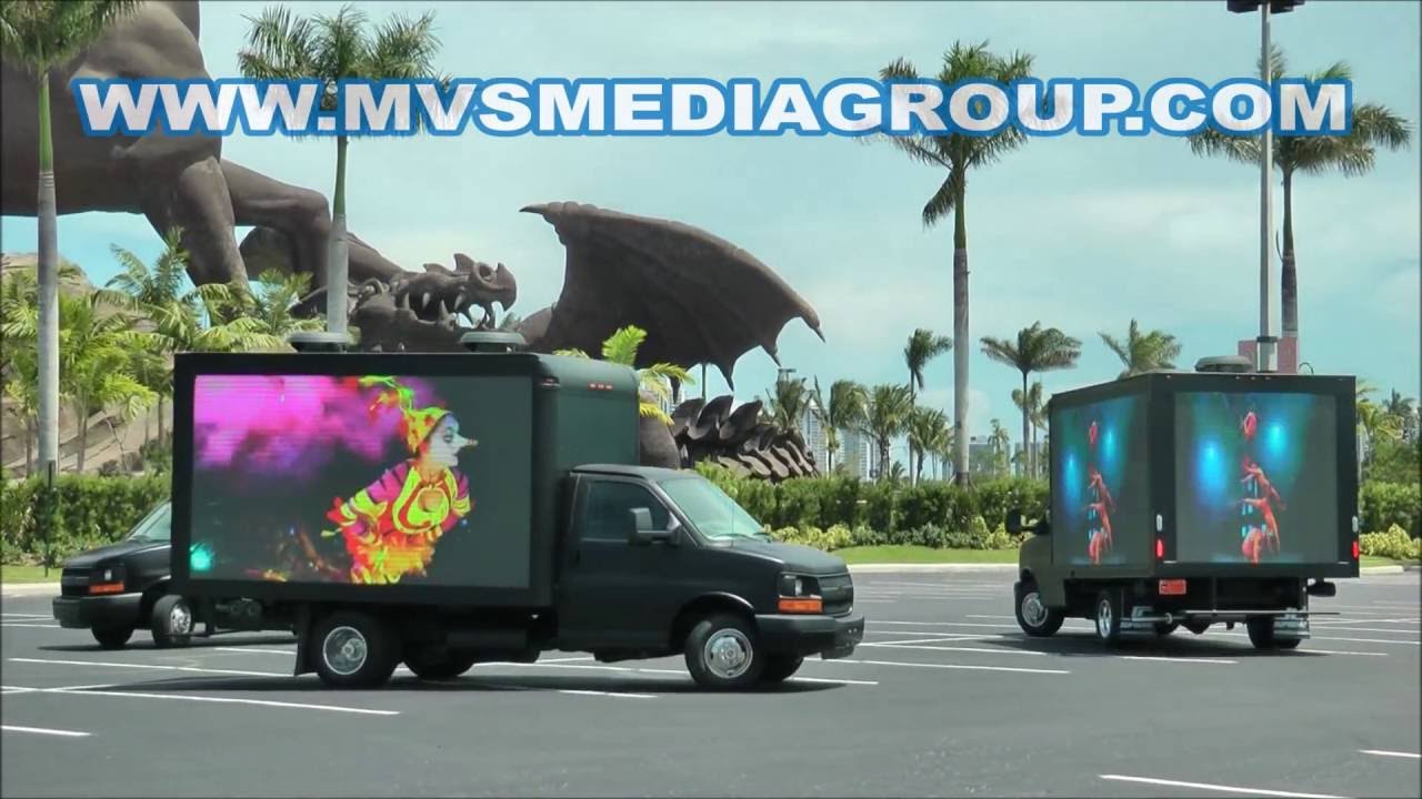 MVS Promo Video, Mobile LED Billboard Trucks