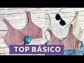 🧶TOP básico tejido a Crochet 👙SUPER FACIL