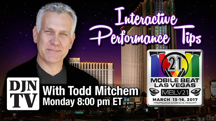 Interactive DJ Performance Tips with Todd Mitchem ...