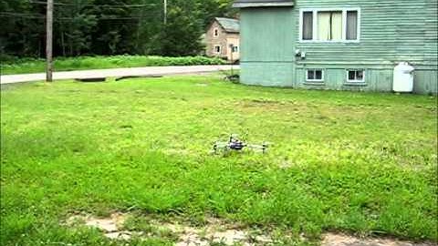 Scratch Build Y6 Mulirotor Maiden Flight!