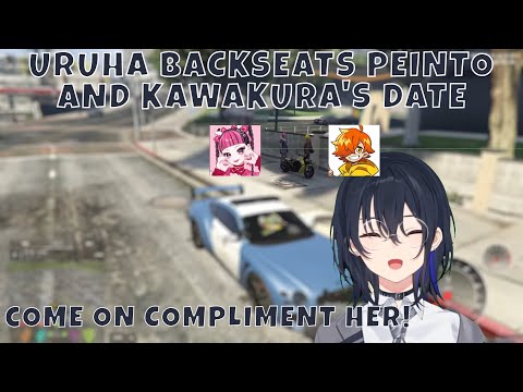 [VSPO]URUHA BACKSEATS PEINTO AND KAWAKURA'S DATE IN MADTOWN GTA[EN Clips]