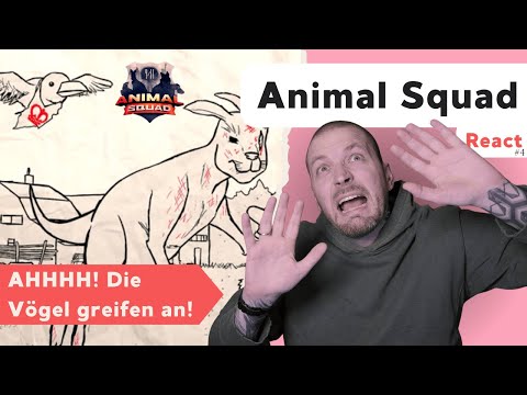 The first fight really kicks off - Hauke reacts to Pen & Paper Animal Squad | Part 4