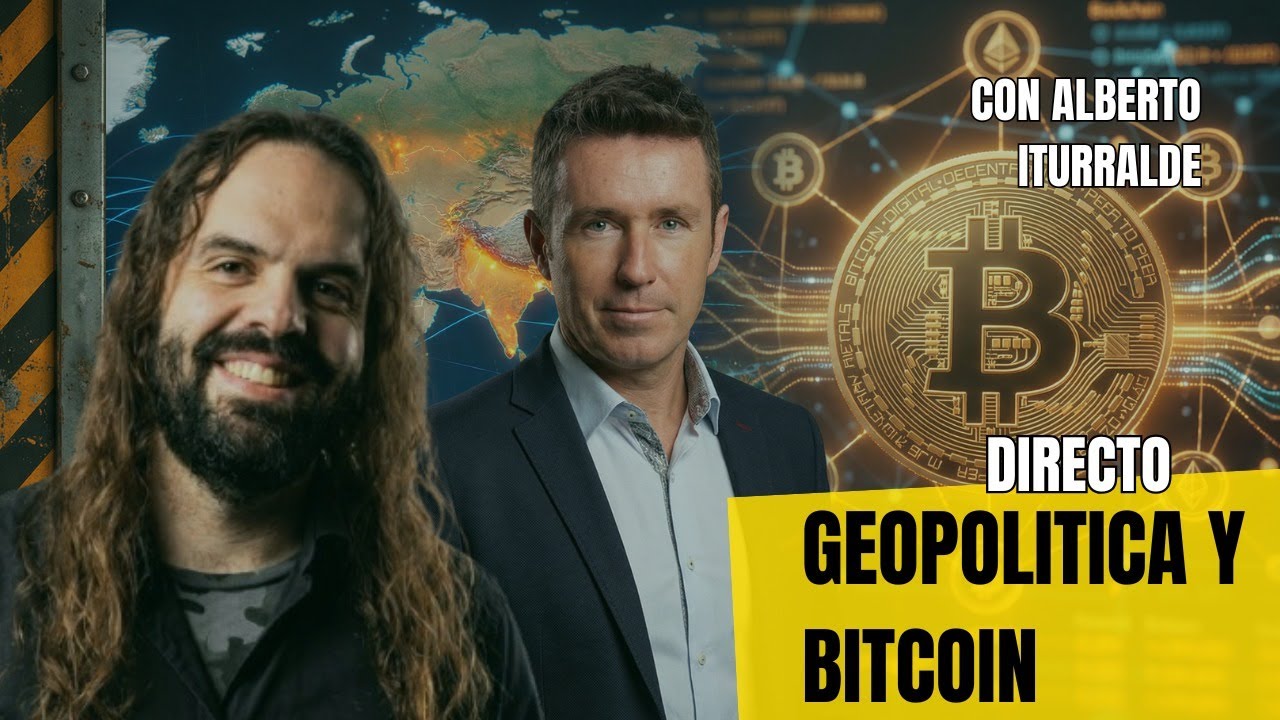 BITCOIN y CRIPTOMONEDAS: Geopolítica y Poder | Alberto ITURRALDE y Santiago ARMESILLA