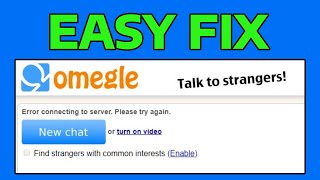 How To Fix Omegle Error Connecting to Server screenshot 5