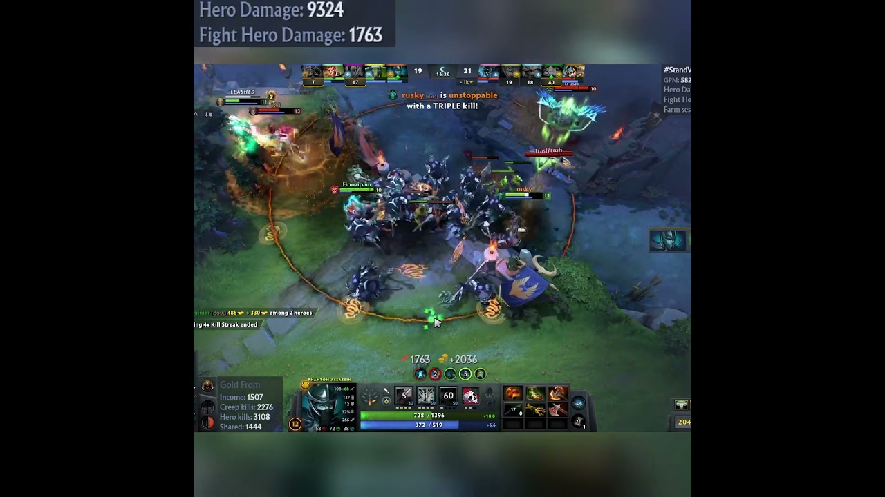 ⭐Phantom Assassin Carry avg MMR 11248 - 