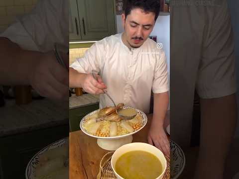 رشتة عاصمية بصوص بلونش عشاء للمولد النبوي غانو كويزين Ghano Cuisine  رشتة عاصمية بصوص بلونش عشاء للمولد النبوي غانو كويزين Ghano Cuisine