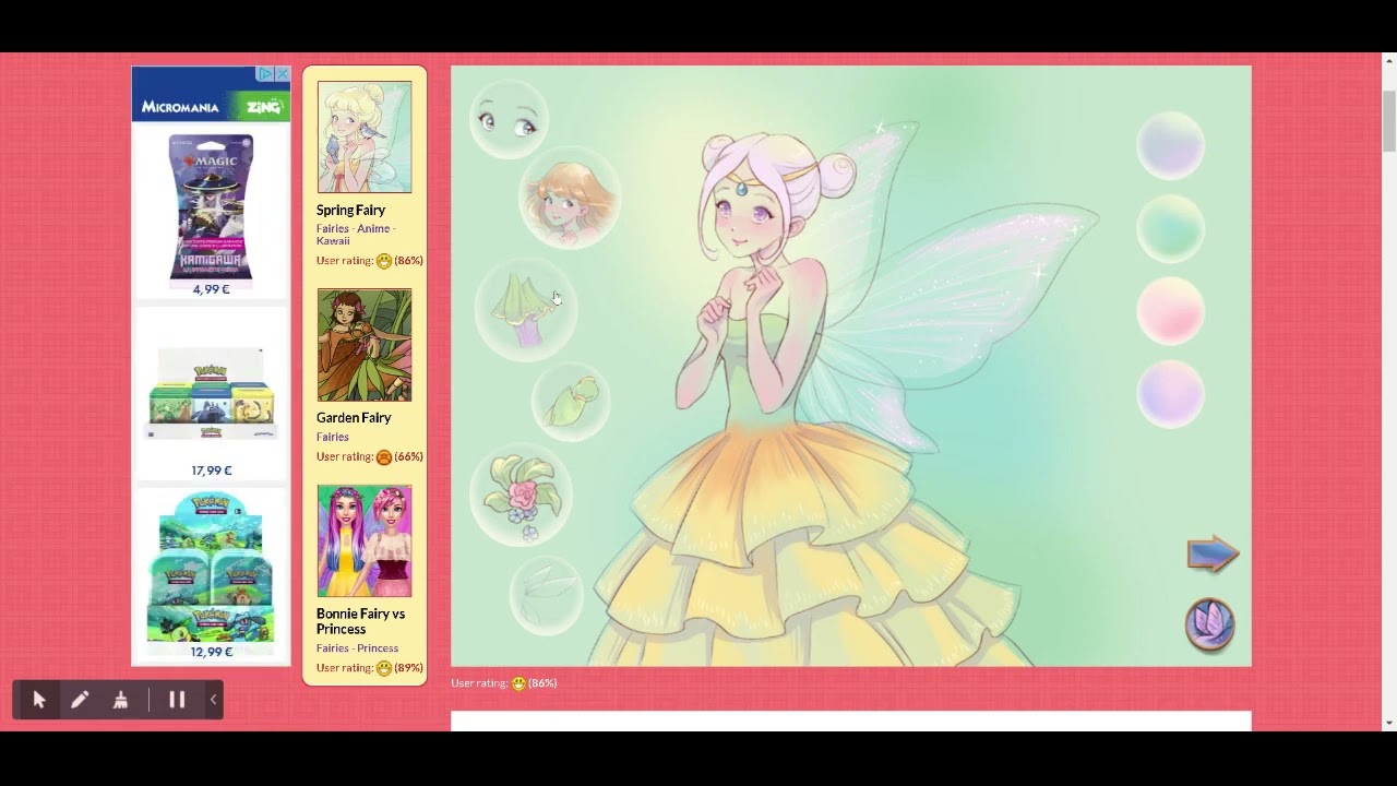 Spring Fairy Dress Up Game (Nouvel essai vidéo)