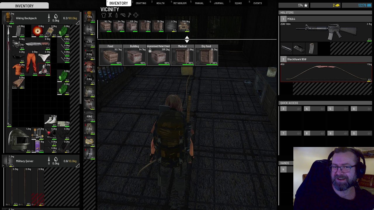 Doing some quests and other stuff in Scum