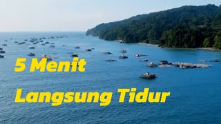 Musik untuk tidur yang damai // Relaxaxy dengan pemandangan alam