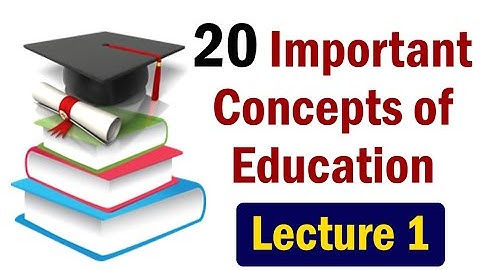 20 Important points of Education series for PPSC by Zeshan Umar