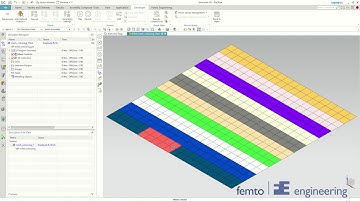 Automated Mesh Colouring - Demo NX Open Python - Simcenter 3D