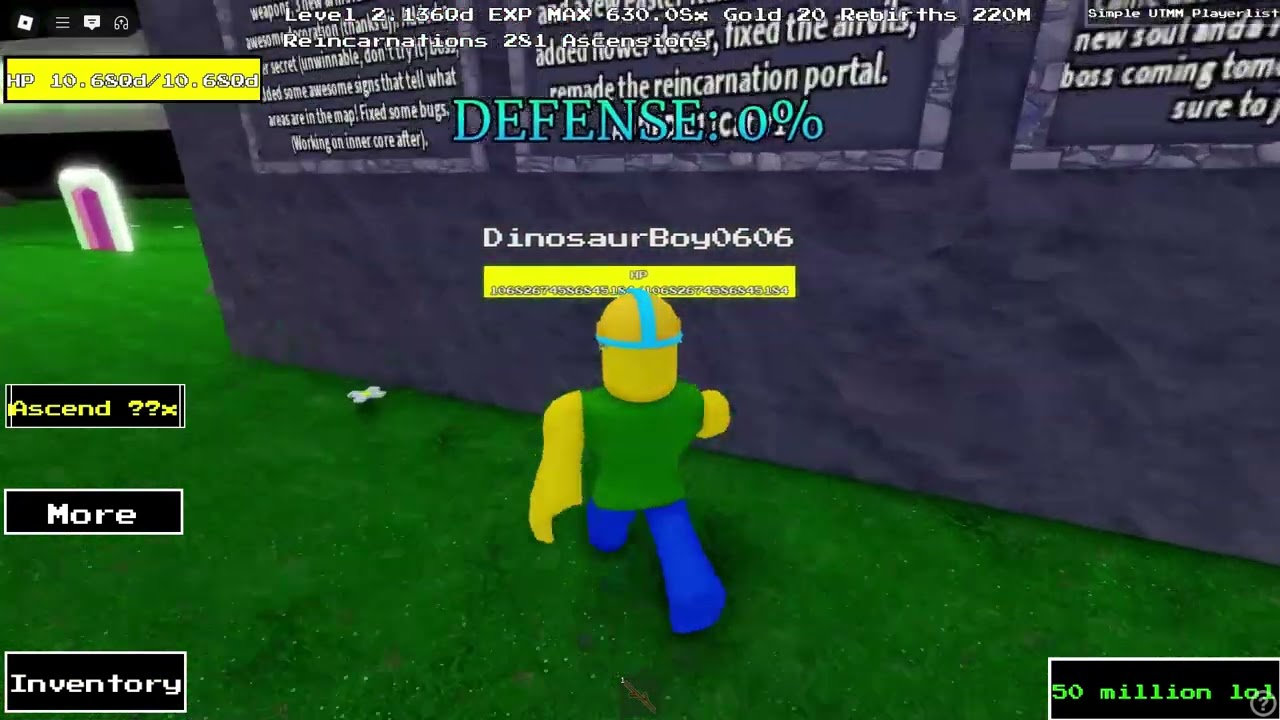 All buyable souls in simple utmm