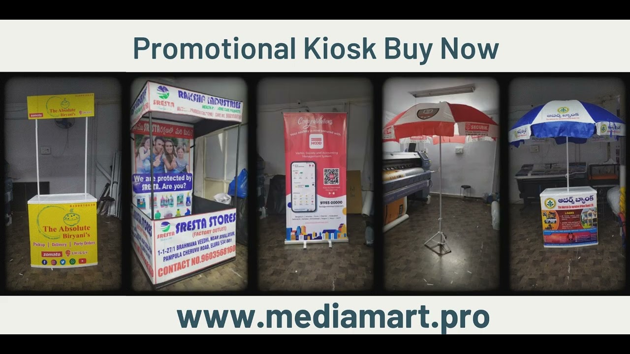 Buy Promotional Demo Tents for Outdoor Advertising | Custom Branding Available | Shop Now