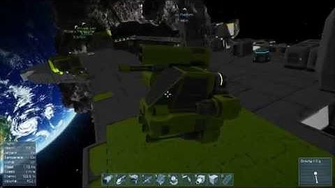 Space engineers - Manned turret tutorial/concept