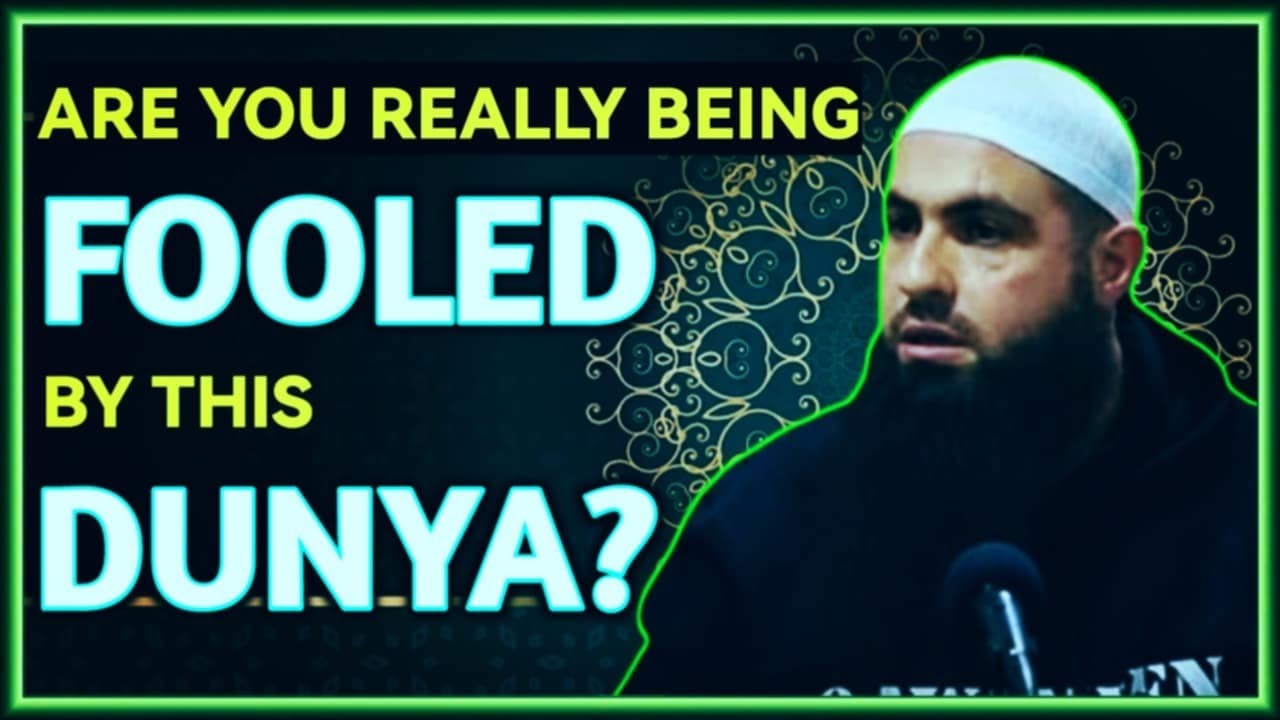 Are you Really being Fooled by this Dunya? (New Lecture) Mohamed Hoblos