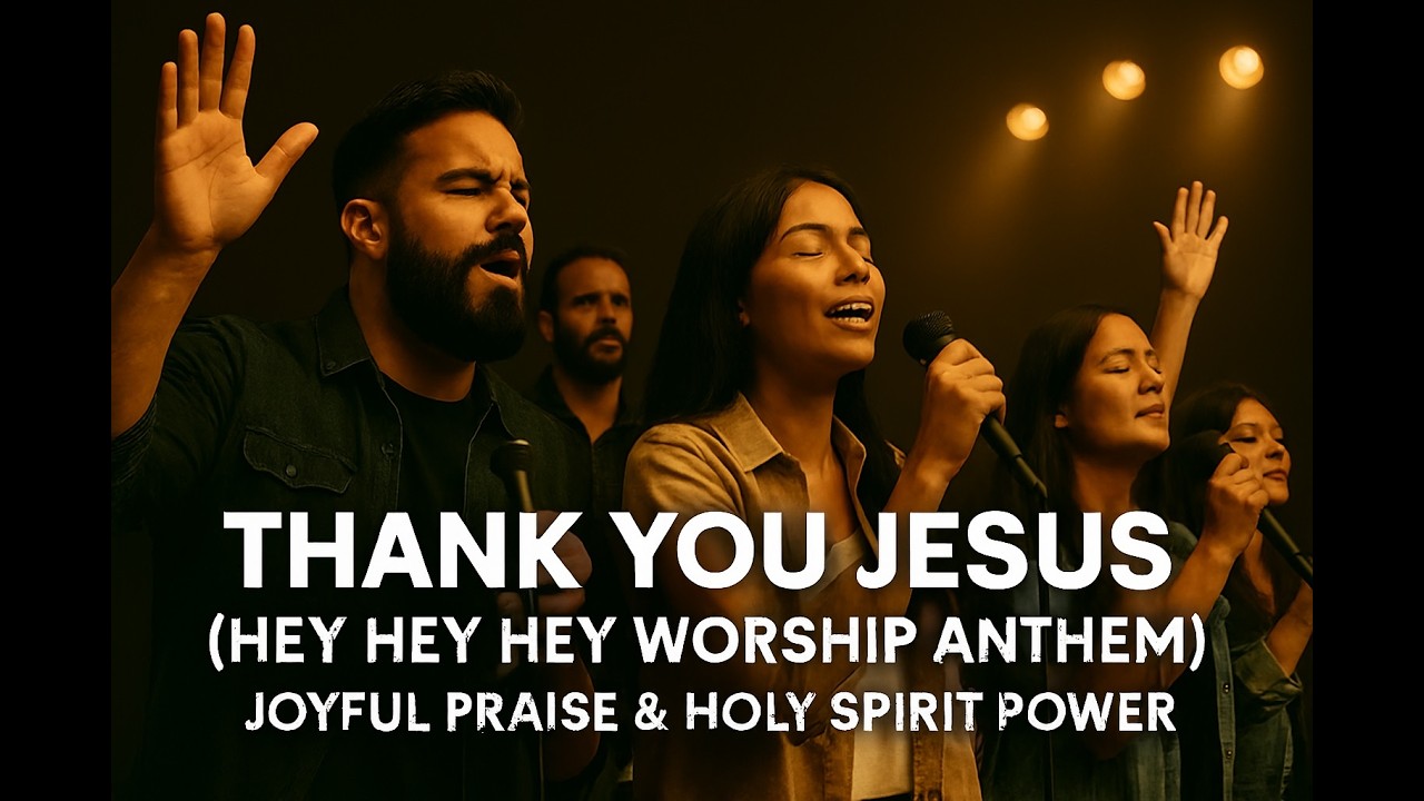 Thank You Jesus (Hey Hey Hey Worship Anthem) | Joyful Praise & Holy Spirit Power