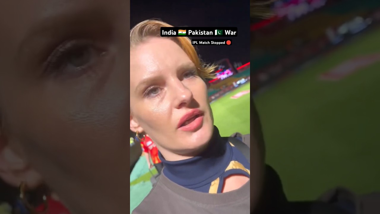 Dharmshala IPL Match Stopped Due to India 🇮🇳 Pakistan 🇵🇰 War 