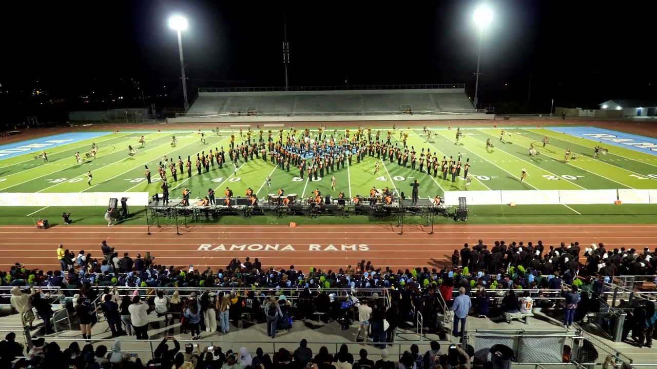 Riverside City College. Marching Tigers, RUSD  Band Extravaganza. 10/22/2025