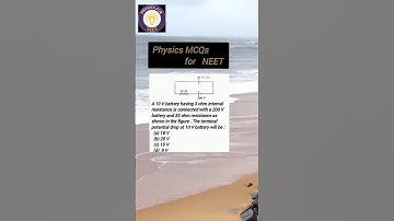 Physics MCQs for NEET#Shorts