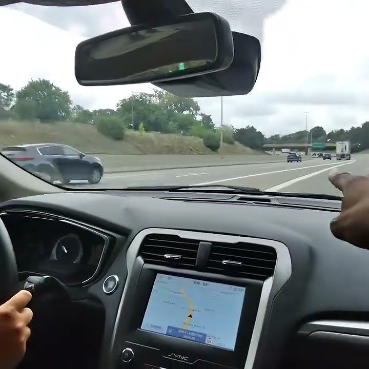 First Time driver enters the freeway
