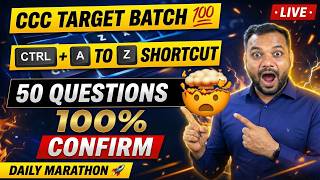 CCC Shortcut Keys A to Z | Computer Keyboard Shortcuts Full List 🔥 | CCC Exam 2026
