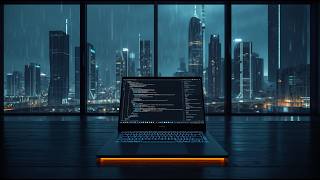 Luxury Focus Music for Coding 💻 Cyberpunk Office Background Music Mix 2026