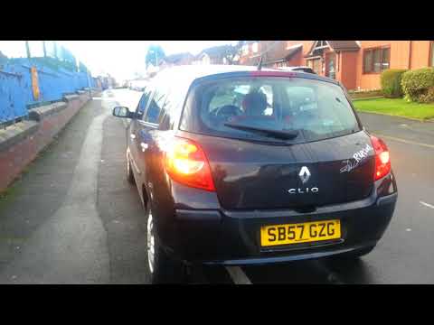 2007 Renault Clio RipCurl start up,engine and in depth tour