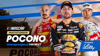 LIVE NASCAR CUP SERIES PRACTICE | Pocono | Prime Video