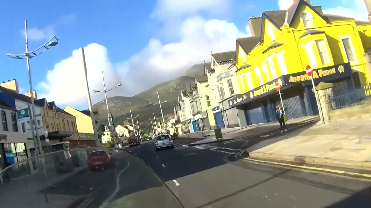 Belfast to Kilkeel on Honda ST1300 Pan European motorbike