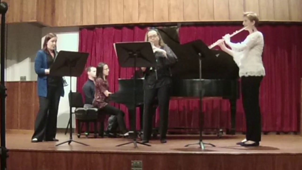 Suite for Flute, Oboe, and Piano by Johann Amberg YouTube