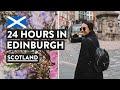 Edinburgh In A Day - Tasting Haggis & Edinburgh Castle | Scotland Travel Vlog  [Ad]