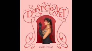 Camila Cabello - Don't Go Yet (audio)