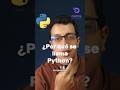 De donde se inspira el nombre de #python #programacion