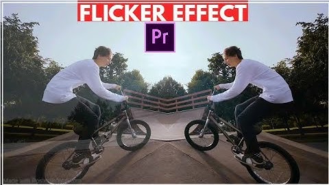 How To Make Flicker Transition Effect In Premiere Pro CC - Tutorial