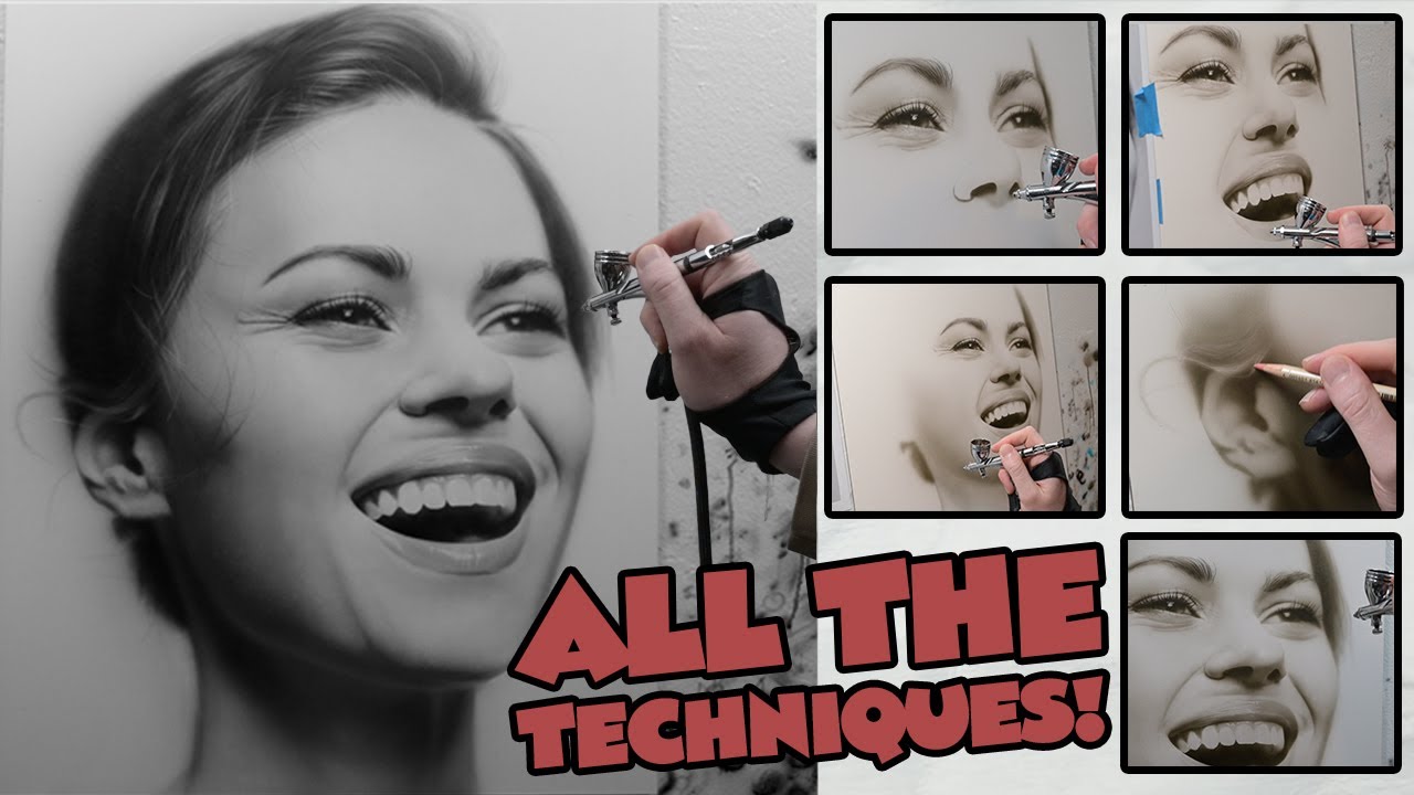 ВСЕ ТЕХНИКИ, которые я использую для написания ПОРТРЕТОВ!