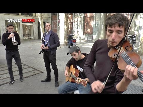 Madrid Manouche Family toca "All of me"