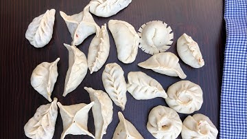 7 Ways to Wrap Dumplings 🥟 (Ultimate Dumpling Guide)/ How to Fold  Chinese Dumplings (7 Techniques)