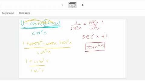 PreCal Lesson 11 - Negative and Pythagorean Identities