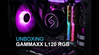 Deepcool GAMMAXX L120 RGB Liquid CPU Cooler Unboxing