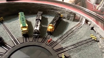 19  Bachman motorized turntable install