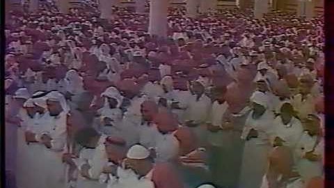 من سورة النحل للشيخ علي الحذيفي من المسجد النبوي 1413